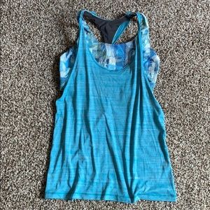Lululemon Tank with built in sports bra